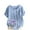 #293-Light Blue, variant on TaTaai Casual Printed Button Blouse, Women's Short Sleeve Linen Feel T-Shirt, Comfortable Top for All Seasons Gift
