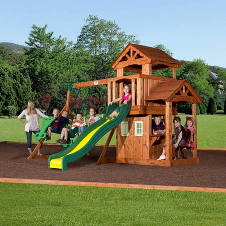 Backyard Discovery Tanglewood All Cedar Swing Set