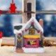 thumbnail image 3 of LED Navidad Village House Navidad Decoración Adornos Resina Paisaje EstiloC Zulema Casa de pueblo, 3 of 8
