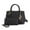 Black, variant on Ruth Women's Satchel Bag with Wallet, Vegan Leather Handbag Purse by Mia K- Green