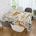 thumbnail image 2 of Yayeee Tablecloths for Rectangular Tables 54 x 54 inch Party Table Cover, Animals in A Forest Pattern, 2 of 6