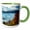Green/White, variant on 3drose, Argentina, Patagonia, El Calafate. Glacial Ice on Lake Argentina., 11oz Magic Transforming Mug