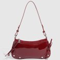 thumbnail image 3 of Axila Embrague Bolso Hombro Lindo PU Cuero Con Cierre para Mujeres Compras Viajes, 3 of 9