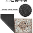 thumbnail image 3 of Boho Kitchen Mats for Floor Set of 2,Mats for Kitchen Floor, Comfort Standing Bohemian Kitchen Rugs and Mat, Non-Slip Farmhouse Rug, 17'''' X 47'''' + 17'''' X 30'''', 3 of 6