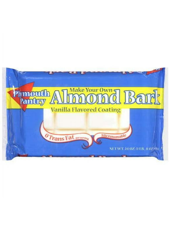 Plymouth Pantry Almond Bark Vanilla Baking Bar, 24 oz