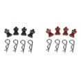 thumbnail image 4 of Hebilla fija del cuerpo de 4 piezas para 1/6 Rc Crawler Car Axial Scx6 Axi05000,1, 4 of 5