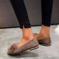 thumbnail image 6 of Sngxgn Women's Flats Shoes Casual Shoes Soft Flats(Khaki,38), 6 of 7
