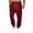 Wine, variant on YTCAMLO Men's Baggy Sweatpants Wide Leg Lounge Sweat Pants with Multi Pockets