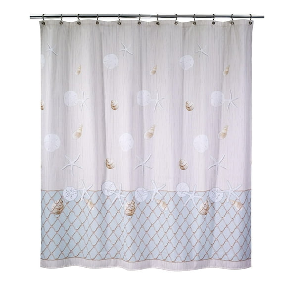 Cortina de ducha de tela Avanti Linens 183x183 cm Seaglass