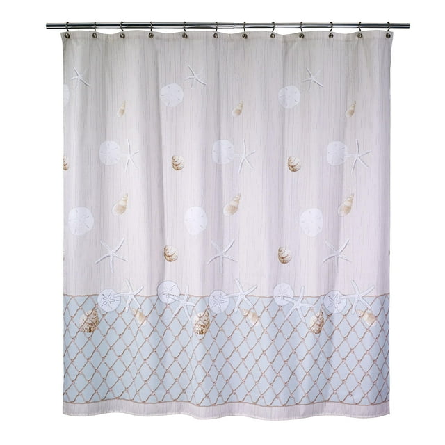 Cortina de ducha de tela Avanti Linens 183x183 cm Seaglass