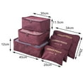 thumbnail image 7 of Cheers.US 6Pcs/Set Packing Cubes for Travel, Travel Cubes for Suitcase Lightweight Travel Essential Bag with Large Toiletries Bag for Clothes Shoes Cosmetics Toiletries&nbsp;, 7 of 7