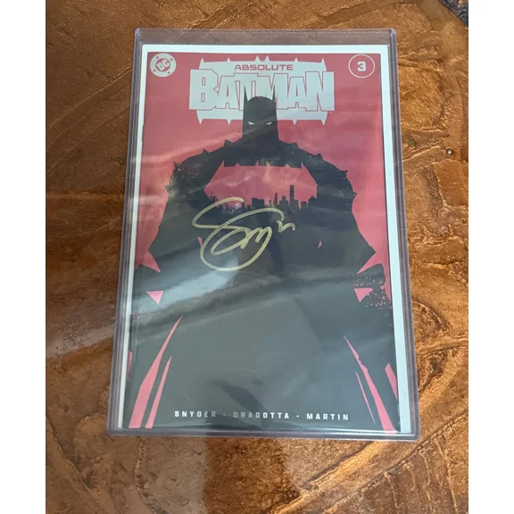 BSM Collectibles- Signed Megacon Excl ABSOLUTE BATMAN #3 with TOP LOADER