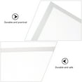 thumbnail image 2 of ULTNICE Recessed Light Trim Aluminum Frosted White 1Pcs 11.8X11.8X0.5In, 2 of 8