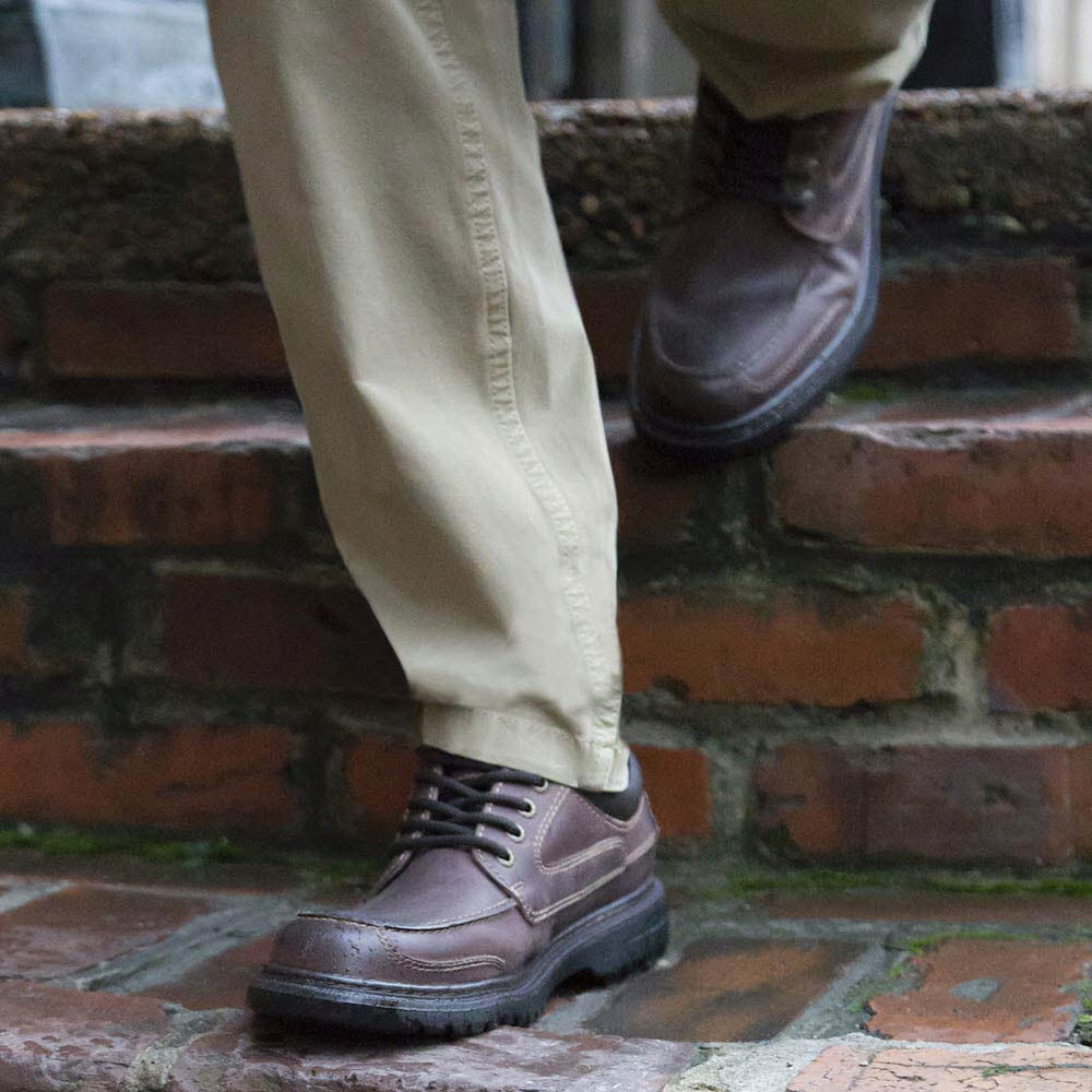 Dockers Mens Overton Comfort Leather Oxford Shoe with Stain Defender Wide Widths Available Walmart