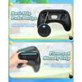 thumbnail image 2 of Uberwith Controllers Grips for Switch 2 JoyCons,ABS Wear-resistant Handle Kit for Switch2 JoyCons Controller, 2 Pack (Black), 2 of 6
