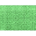 thumbnail image 1 of Ahgly Company Indoor Rectangle Persian Emerald Green Traditional Area Rugs, 7' x 9', 1 of 4