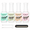 A1-Dip Powder Liquid Set, variant on AZUREBEAUTY Dip Powder Liquid Set 15ml/0.5oz 8 Pcs Dipping Base Activator and Top Coat Brush Saver Nail File Necessary Tools for Dip Kit No Lamp Needed