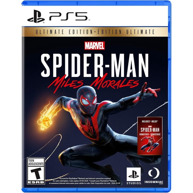 Marvel's Spider Man: Miles Morales Ultimate Edition para PlayStation 5 PS5 Fisico