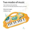 thumbnail image 4 of Orange Multifunction Electronic Piano Toy Early Music Education Sensory Development, 4 of 8