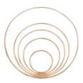 thumbnail image 4 of OFFIGAM 5Ud Aros De Metal Dorado Para Macramé Y Proyectos De Creativa, 4 of 6
