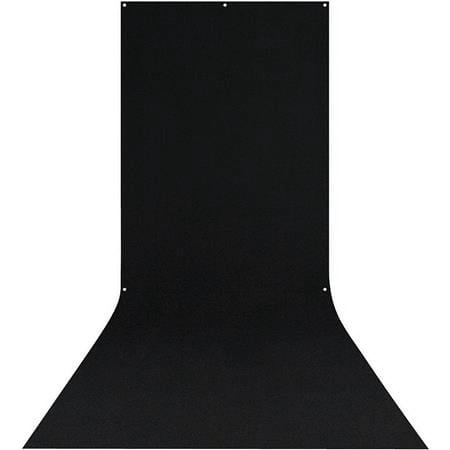 UPC: 0812735026985 | X-Drop Wrinkle-Resistant Backdrop  Rich Black Sweep  5  x 12
