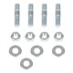 thumbnail image 5 of Conjunto de Pernos de Cburador, Sellado de Carbohidratos de Alta Precisión de Metal de Zinc Brillante Con Espaciadores para Coles de Admisión de Hilos de 5/16 Pulgadas, 5 of 7