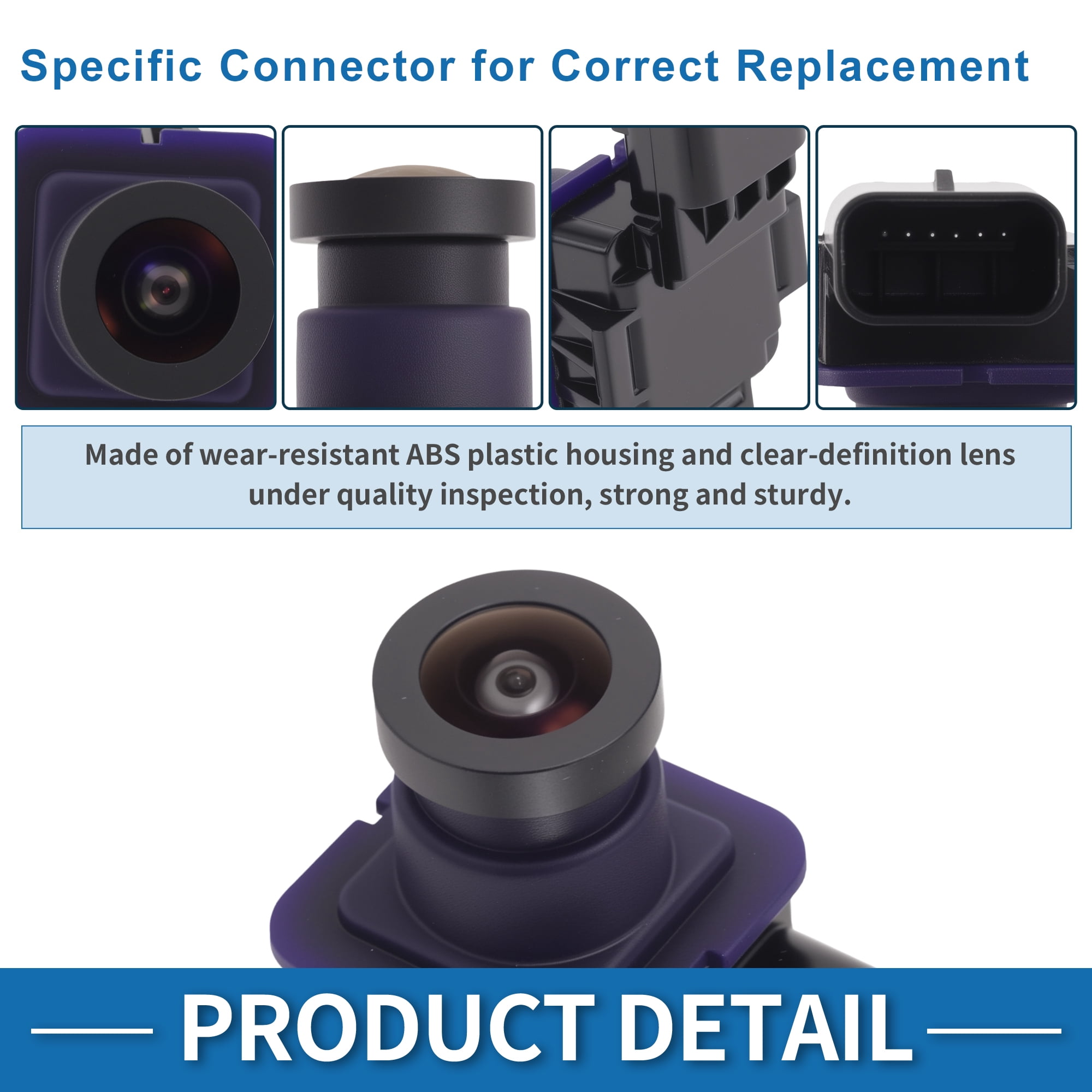 Unique Bargains DM5Z-19G490-A Rear View Camera for Ford C-Max 2013-2016 2.0L 4