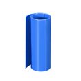 thumbnail image 1 of Unique Bargains PVC Heat Shrink Tubes 180mm Flat Width Wrap for Dual Layer 18650 1 Meter Blue, 1 of 4
