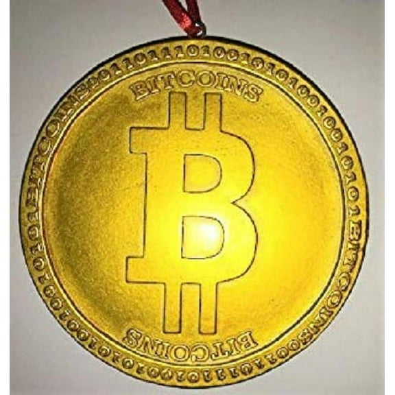 BITCOIN CHRISTMAS TREE ORNAMENT