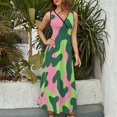thumbnail image 4 of Leopard Print Pattern King Size Sleeveless Dress Dresses Summer Women Dresses Clothing Woman Dresses Dress, 4 of 7