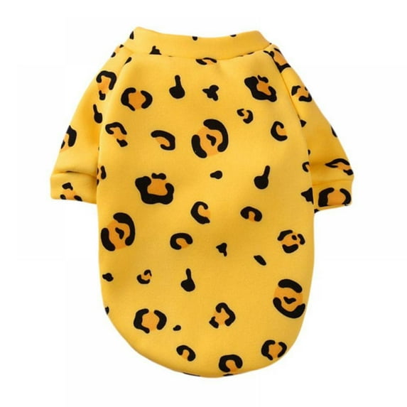 Summark Pet Dog Clothing Cute Animal Print Pet Coat Cotton Soft Pullover Dog Shirt Jacket Sweat Shirt Cat Sweater Pet Clothing Set