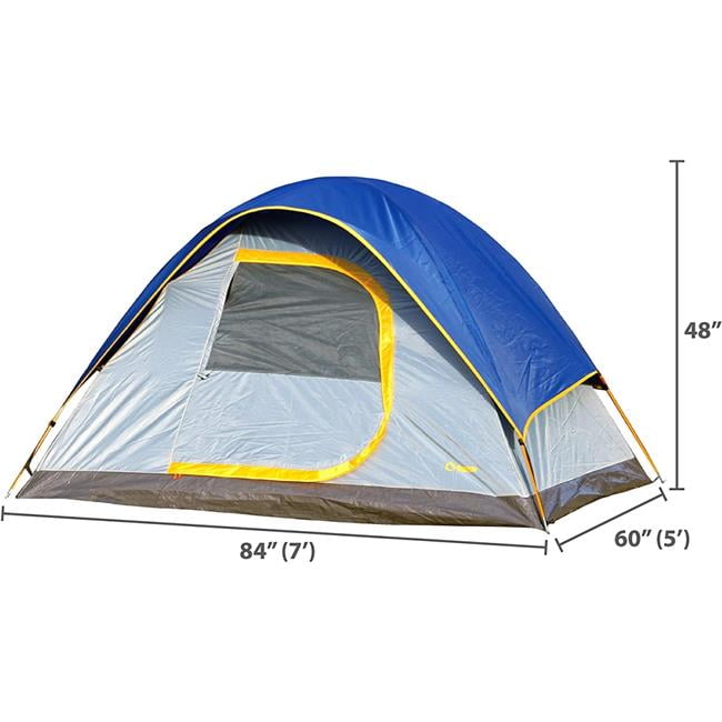 Orben OR18042001MBL7 2 Person Traveler Dome Sleeping Tent Blue