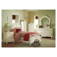 thumbnail image 2 of Benzara BM188534 Traditional Three Drawers Wood Night Stand with Cabriole Legs, White - 28.75 x 17 x 24 in., 2 of 2