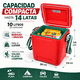 thumbnail image 2 of Hielera portátil TEYAK 10L | Ideal para Picnic, Playa o Viaje | Mantiene Bebidas frías hasta 48h | Capacidad 14 latas | Diseño Resistente Compacto y con Correa Ajustable, 2 of 6