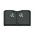thumbnail image 3 of Swan Surfaces 33'' L x 22'' W Double Basin Undermount Kitchen Sink, 3 of 3