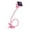 Pink, variant on Gooseneck Phone Holder for Bed - 360° Adjustable Lazy Arm Phone Stand with Strong Clamp, Flexible Long Neck Cell Phone Mount for Desk, Bedframe, Kitchen (Fits 4-7" Phones)