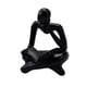 thumbnail image 1 of Lector abstracto Estatua Decoración para el hogar Figuras modernas para mostrador Estante Oficina Negro Zulema Figura Lector abstracto, 1 of 8
