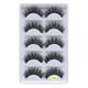 thumbnail image 1 of Pestañas naturales, pestañas postizas, pestañas cortas, pestañas postizas gruesas naturales, 5 pares de pestañas mixtas, pestañas de visón de imitación, pestañas postizas artificiales puras, pestañas, 1 of 2
