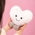 thumbnail image 4 of Valentine's Day Plush Heart Cute Stuffed Toy Soft Doll Throw Pillows Home Decor Kids Birthday Gift, 4 of 7