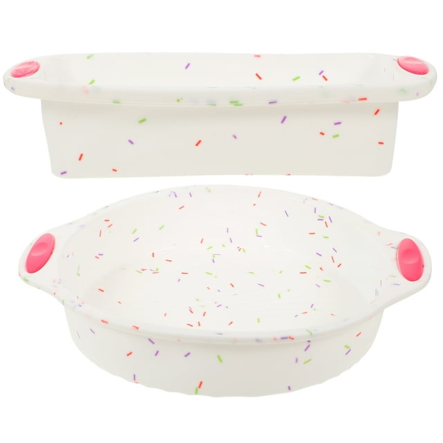 unbranded 1Jgo Para Pan De Silicona Con Mango Cómodo Para Hornear Pan, Tostadas Y Pasteles Múltiples