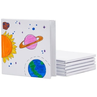 48 Pack Mini Blank Books for Kids - Bulk Sketchbooks, Kraft Paper Notebooks  for Classroom, Party Favors, Travel Writing (4x4 In)