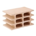thumbnail image 4 of 2pc Cerámica Spawning Brick Acuario Pecera Caja de Cría de Camarones Cueva Beige, 4 of 9