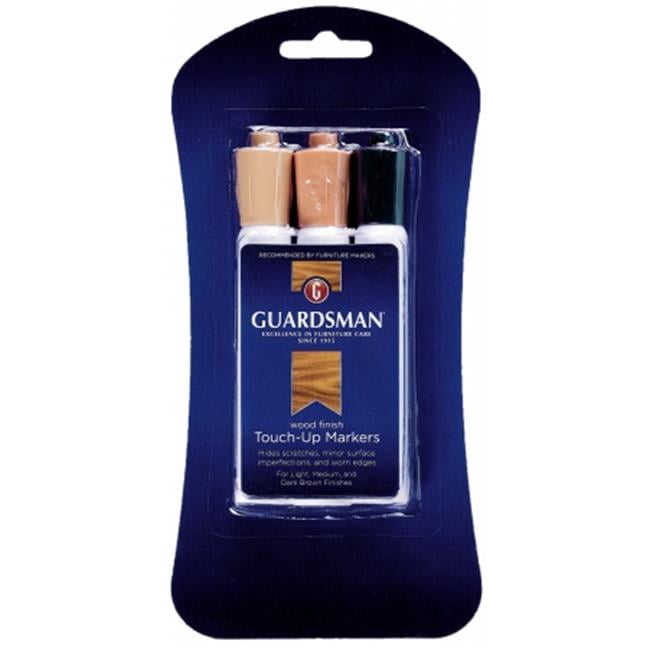 3 Colors Guardsman Wood Touch-Up Markers Touch-Up and Repair Scratches