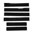 thumbnail image 5 of For 21-25 Kia K5 86.6" Glossy Black Car Side Skirts Extension Splitter Lip Kit, 2.2 Meter Universal Body Styling Kit, Fit for Kia K5 2021 2022 2023 2024 2025 Models, Add-On Accessories for Sedan, 5 of 6