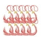thumbnail image 1 of 10 borlas de graduación, regalo de recuerdo, borlas para birrete de graduación para llaveros. rojo y blanco, 1 of 9