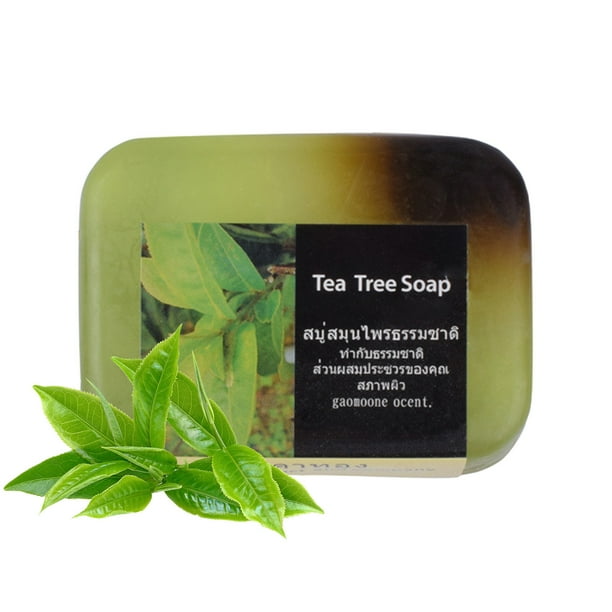 Jabones de Tailandia, jabón artesanal de aceite de limón y rosa, jabón facial, jabón de baño y jabón de manos, jabón nutritivo e hidratante de aceite, 90 g.
