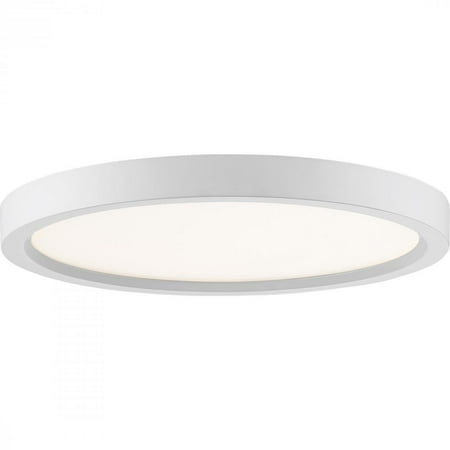 

Quoizel OST1711W Outskirt LED 11 inch Fresco Flush Mount Ceiling Light in White Lustre