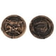 thumbnail image 5 of 200 Moneda De De Bronce Para Niños De Cumpleaños Favor Moneda De Dinero Ficticio Macarena Mini decoración artesanal de monedas del tesoro, 5 of 8