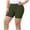 Army Green, variant on Tqcoqu Womens Plus Size Yoga Shorts,Soft High Waist Stretch Ribbed Knit Basic Shorts,Workout Gym Athletic Leggings Shorts,Army Green Women's L-XXXXXL