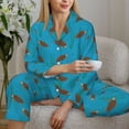 thumbnail image 6 of Sikiie Sea Turtle Women's Long-Sleeve Shirt and Full-Length Bottom Pajama Set (s-xxl)-XX-Large, 6 of 7